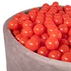H&F Heimtextilien | 100 palline per piscina 6 cm - rosse | Anteprima dell’immagine prodotto 5