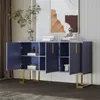 Kredens Merax z 3 drzwiami i regulowanymi półkami, komoda z Podgląd zdjęcia produktu 2