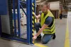 DURABLE rohový ochranný profil C35 žlto-čierny samolepiaci Náhľad obrázku produktu 11