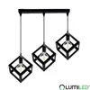 Lampa Wisząca Sufitowa TALUS Geometryczna Zwis Kostka do Podgląd zdjęcia produktu 9
