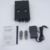 A product shot of an audio decoder and its accessories laid out on a white background. Náhled obrázku produktu