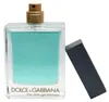Dolce & Gabbana The One Gentleman Flakon mit goldenem Sprühkopf, die eckige schwarze Verschlusskappe liegt daneben. Náhled obrázku produktu