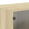 Nástěnná skříňka se skleněnými dvířky Sonoma dub 68,5x37x35 Náhled obrázku produktu 10