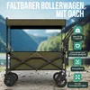 Avalo Bollerwagen mit Dach XL - Faltbar - Bis zu 110 kg - Produktbild-Vorschau 2