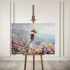 Poster Amelia 70x100 cm Wandbild Frau Modern Handgemalt Produktbild-Vorschau 3