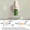 Europäische Wandleuchte - E27-Sockel, creme + grün, Produktbild-Vorschau 6