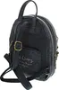 A black backpack shown from the back. Voir les images du produit