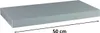 A silver shelf with a measurement indicator. Náhled obrázku produktu