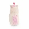 A plush unicorn toy seen from the back, with a pink horn and tail accents. Podgląd zdjęcia produktu
