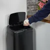 Relaxdays Odpadkový koš se senzorem, 50 l, elektrické víko, Náhled obrázku produktu 2