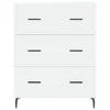 vidaXL Highboard Weiß 69,5x34x180 cm Holzwerkstoff Produktbild-Vorschau 7
