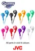 JVC Gumy HA-F160-W-E In-Ear Kopfhörer Stereo-Kopfhörer mit Produktbild-Vorschau 3