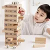 Drevená veža Jenga mini spoločenská hra zručnostná Náhľad obrázku produktu 5