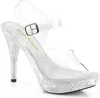 ELEGANT-408 Fabulicious High-Heel Plateausandaletten Produktbild-Vorschau 2
