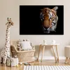 MuchoWow® Poster Tiere - Tiger - Kopf 120x80 cm - Bilder Produktbild-Vorschau 7