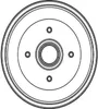 Trw Bremstrommel Hinterachse DB4156 Produktbild-Vorschau 3
