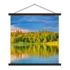 MuchoWow® Textilposter Wasser - Natur - Wald 60x60 cm mit Produktbild-Vorschau 1