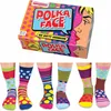Verrückte Socken Oddsocks Polka Face für Frauen im 6er Set Produktbild-Vorschau 1