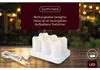 LUMINEO Kerze LED Plastik indoor 486717 6St weiß Produktbild-Vorschau 5