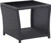 vidaXL 3-dielna súprava Bistro Set s vankúšmi Poly Rattan Náhľad obrázku produktu 1