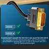 AdroitGoods DVI zu VGA Adapter - 1080P Full HD - Schwarz Produktbild-Vorschau 6