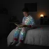 Detské pyžamo kigurumi, svietiaci jednorožec, veľkosti Náhľad obrázku produktu 13