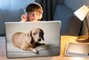 MuchoWow® Laptop Aufkleber Sticker Cover Ein brauner Dackel Produktbild-Vorschau 3