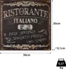 Moritz Blechschild 30 x 30 cm Ristorante Italiano Pizza Produktbild-Vorschau 2