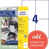 Avery Zweckform 6124 Étiquettes universelles, 105 x 148 mm, Voir les images du produit 2