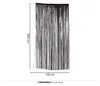 Halloween Vorhänge 100 x 200 cm schwarz Produktbild-Vorschau 3