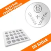 50 Varta CR2025 Lithium Knopfzellen 3V Produktbild-Vorschau 1