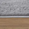 Hochflor Teppich Läufer Flur Schlafzimmer Shaggy Flauschig Produktbild-Vorschau 2