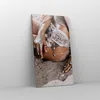 Bild auf Leinwand - Leinwandbild - Einteilig - Sand Frau Produktbild-Vorschau 4