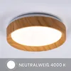 LUMILED LED stropné svietidlo s dreveným vzhľadom 18 W, Náhľad obrázku produktu 9