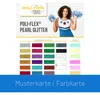 POLI-TAPE POLI-FLEX PEARL GLITTER - Farbkarte / Musterkarte Produktbild-Vorschau 1