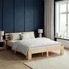 Homestyle4u Holzbett 180x200 Doppelbett mit Lattenrost Produktbild-Vorschau 2