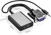 Adaptér HDMI na VGA, prevodník videa a zvuku na 3,5 mm Náhľad obrázku produktu 15