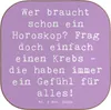 Mr. & Mrs. Panda Untersetzer für Gläser Spruch Krebs Gefühl Produktbild-Vorschau 1