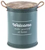 Koš na prádlo Kobolo WELCOME GREY velikost D 40x51,50 cm z Náhled obrázku produktu 1