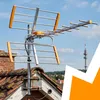 Antenna DVB-T/T2 da esterno attiva/passiva, 4K, Full HD, Anteprima dell’immagine prodotto 9
