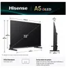 Téléviseur QLED Hisense 32A5Q, 32 pouces (80 cm), Full HD, Voir les images du produit 17