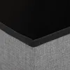 Close-up view of the corner of a fabric storage box. Náhled obrázku produktu