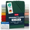 Blumtal Spannbettlaken 90x190 cm – Atmungsaktives Produktbild-Vorschau 1