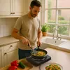 KitchenBrothers Elektrische Kochplatte - 1 Kochfeld - Produktbild-Vorschau 5