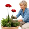 Gartendeko 2 Stück Gartenstecker Vogeltränke Winterfest, Produktbild-Vorschau 1