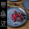 Moritz & Moritz VIDA 6tlg Dinner Teller Blau Geschirr Set Produktbild-Vorschau 3