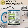 Bäckerin Tasse Geschenk Spruch Wer Will Schon Prinzessin Produktbild-Vorschau 3