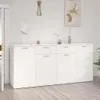 vidaXL Sideboard Weiß 160x36x75 cm Holzwerkstoff Produktbild-Vorschau 1