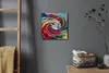Coloray Hodiny Unikátní 30x30 cm  Tiché hodiny Pro obývací Produktbild-Vorschau 1