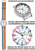 Kinder Armbanduhr Mädchen Lernuhr Kinderuhr wasserdicht Produktbild-Vorschau 2